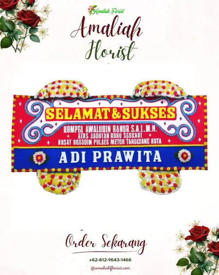 Papan Bunga Ucapan Selamat Pagertoyo